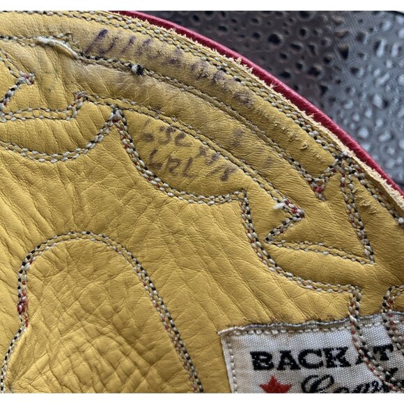 $1.9K 6.5 C Wide back At The Ranch Heart And Sole Cowgirl Boots - Picture 8 of 12